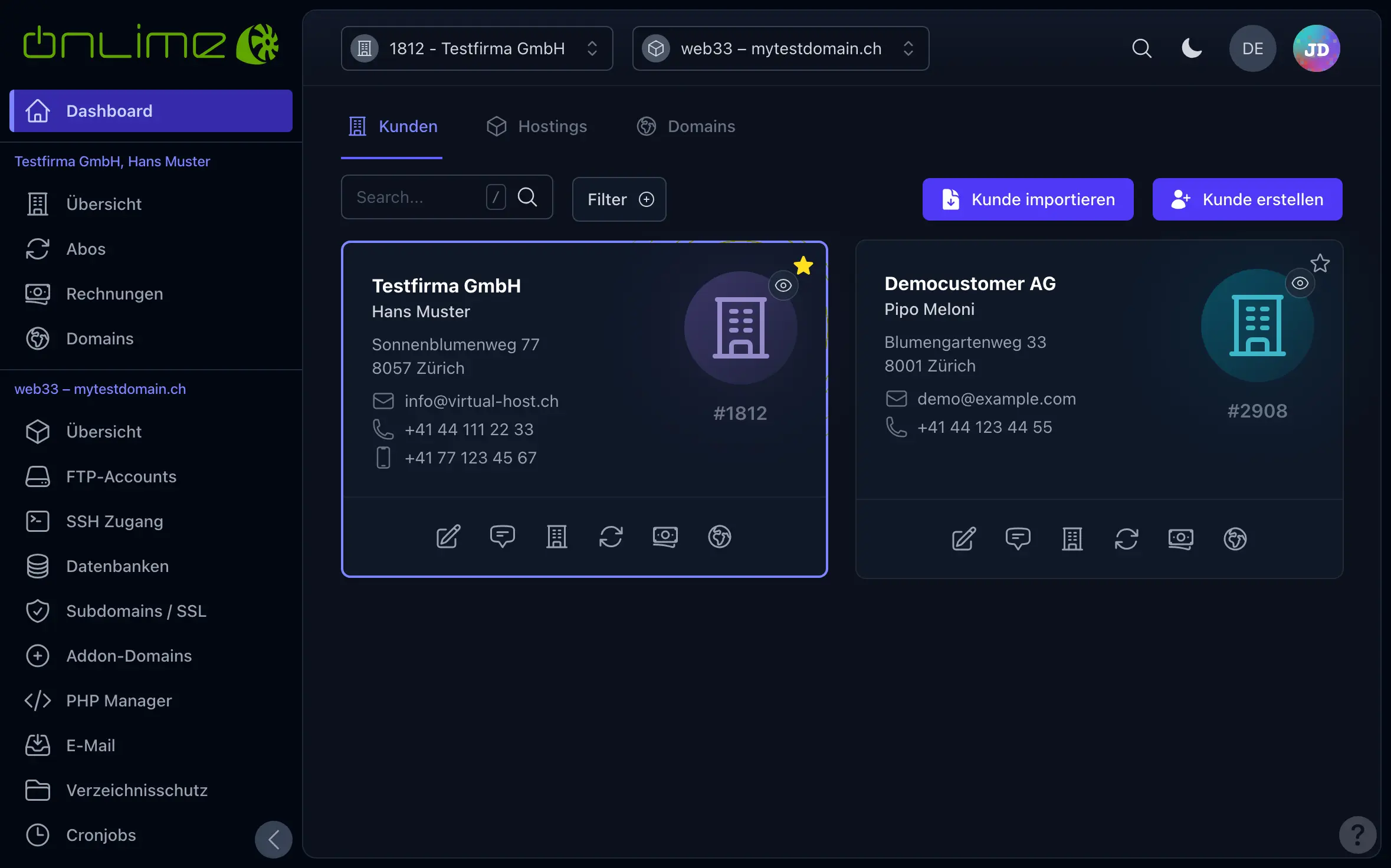 Dashboard