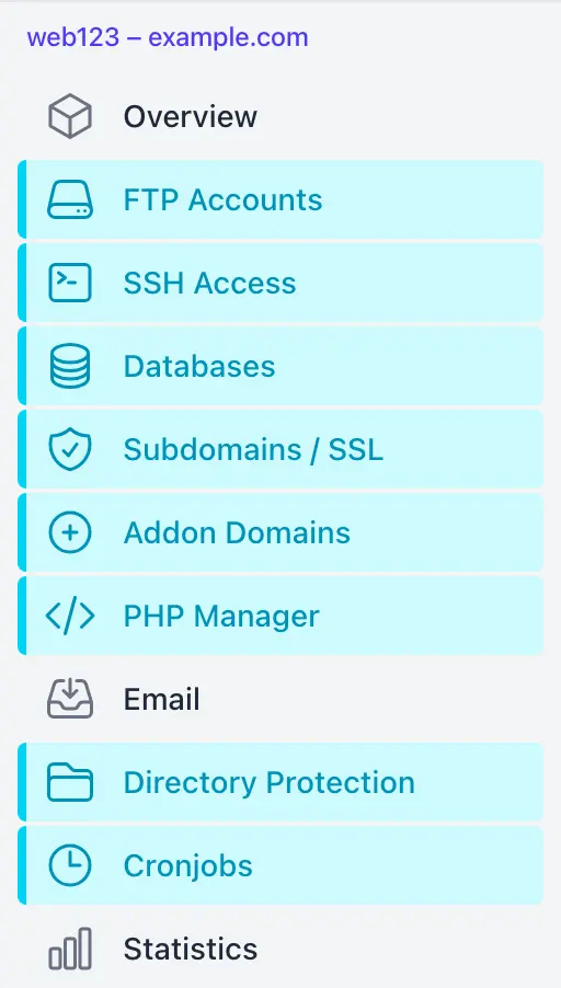Hosting Web